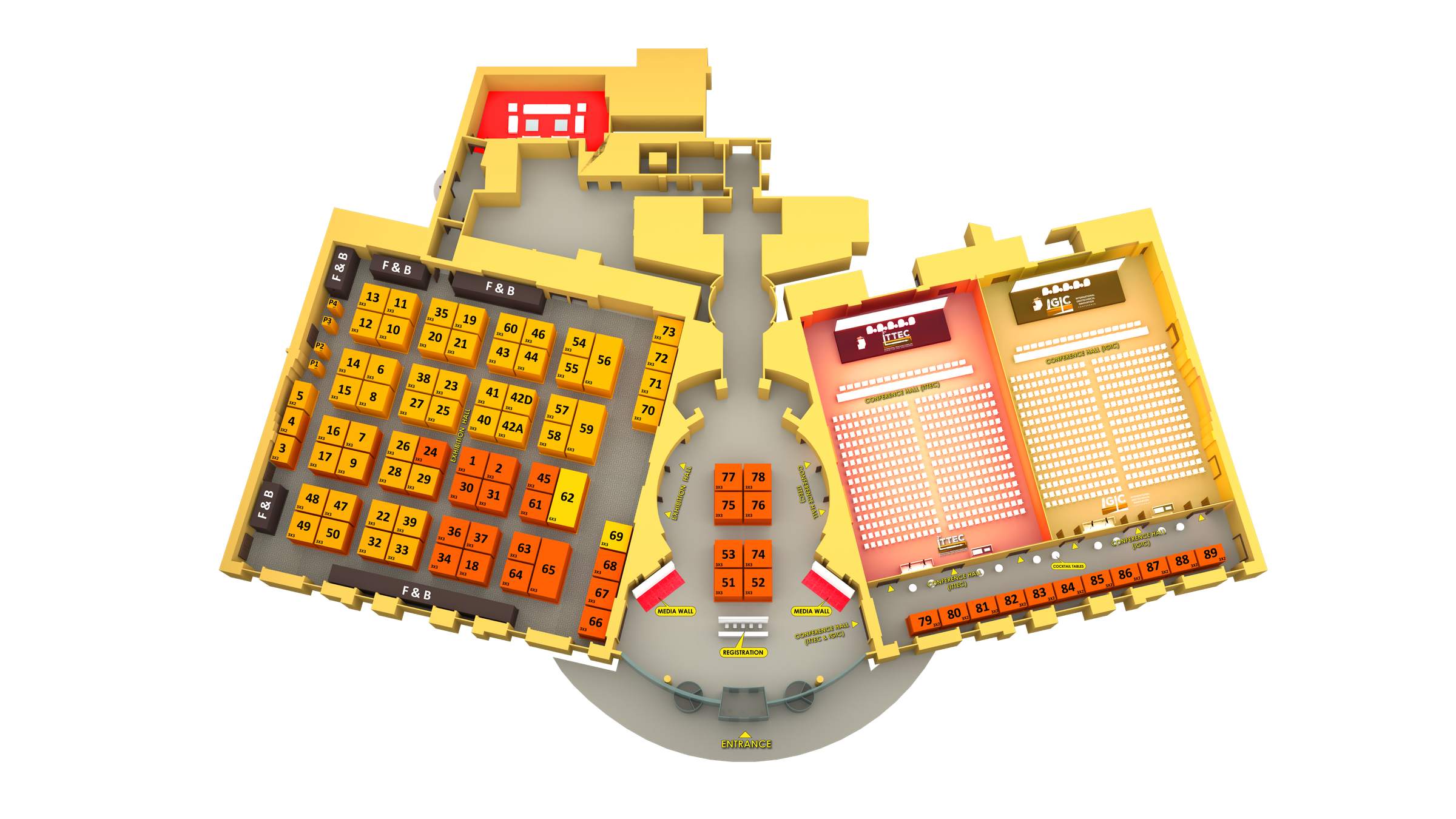 AIM KSA 2026 floor plan
