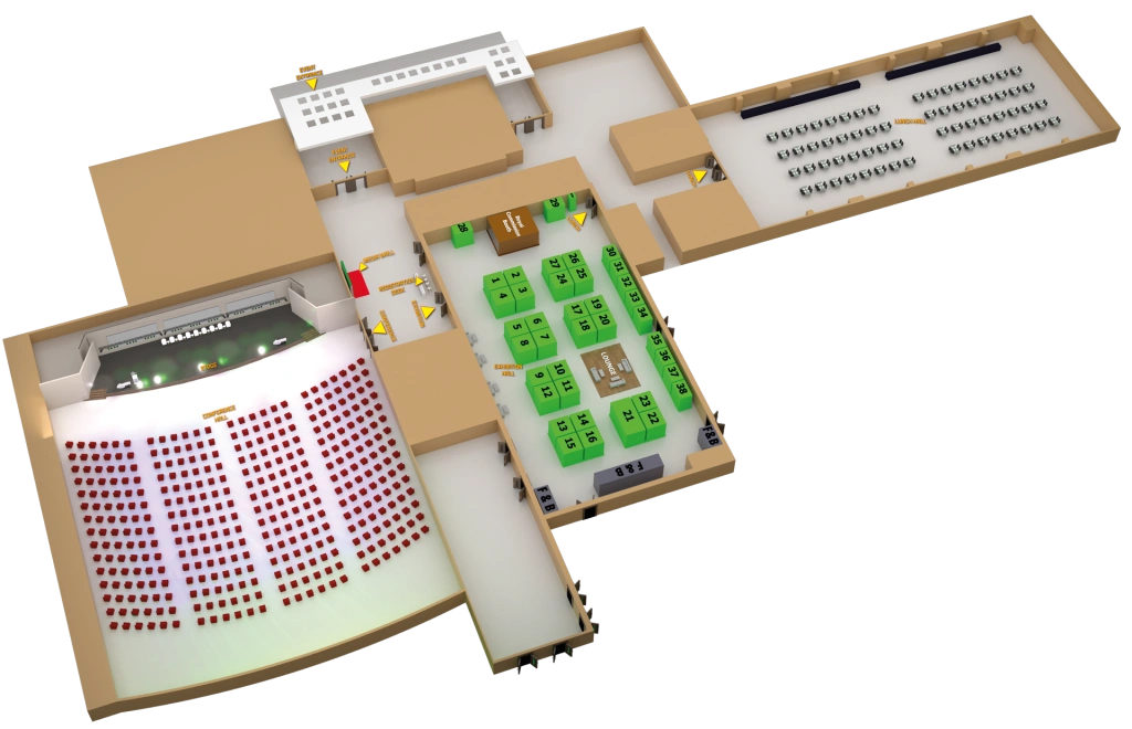 AIM KSA 2026 floor plan